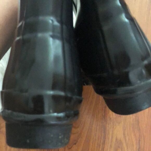 Hunter Original tall rain boots Black size 7 - Picture 4 of 8